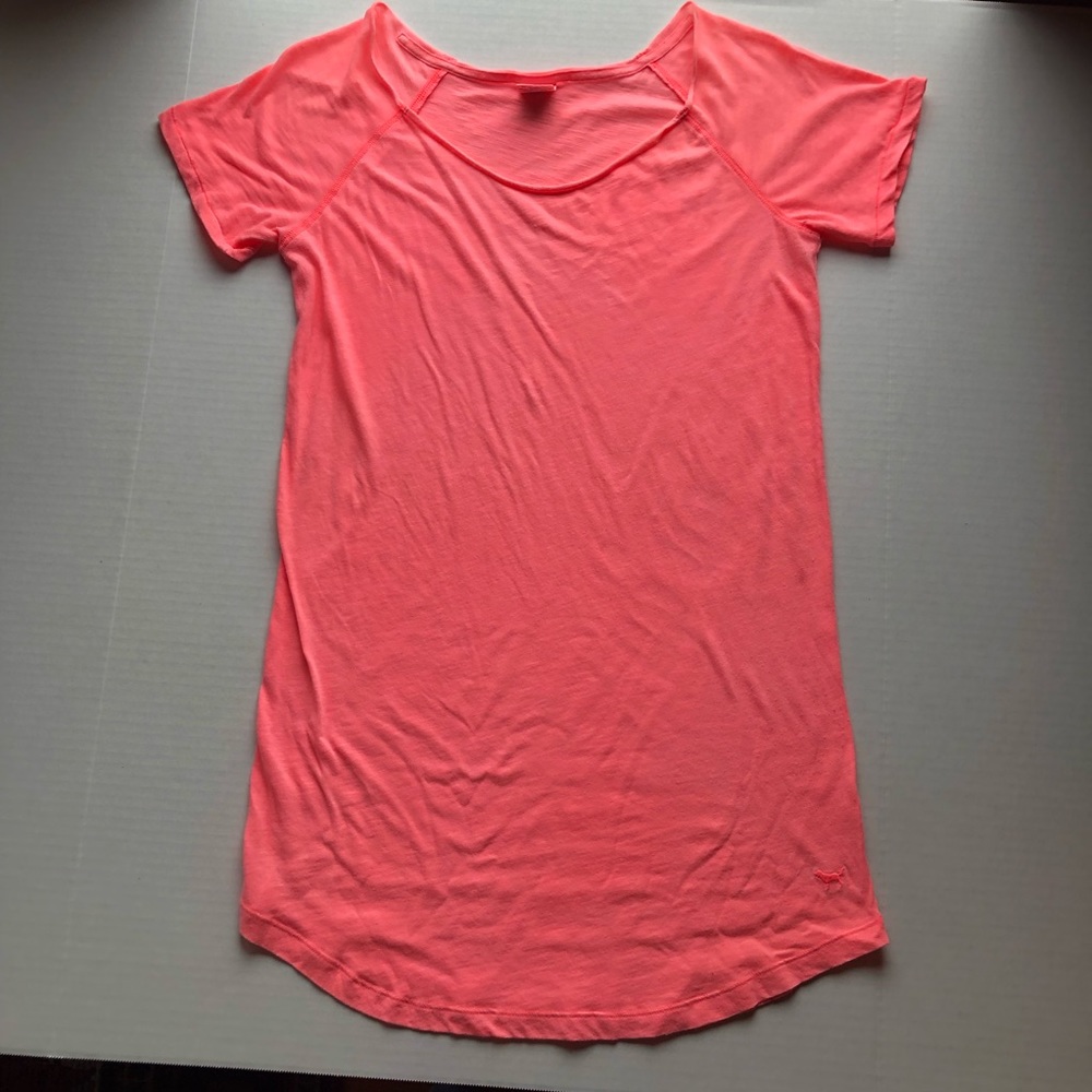 Pink T-shirt Dress